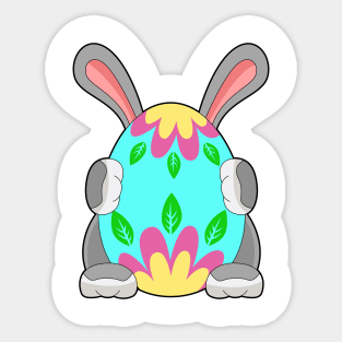 Rabbit Easter Easter egg Hideout Sticker